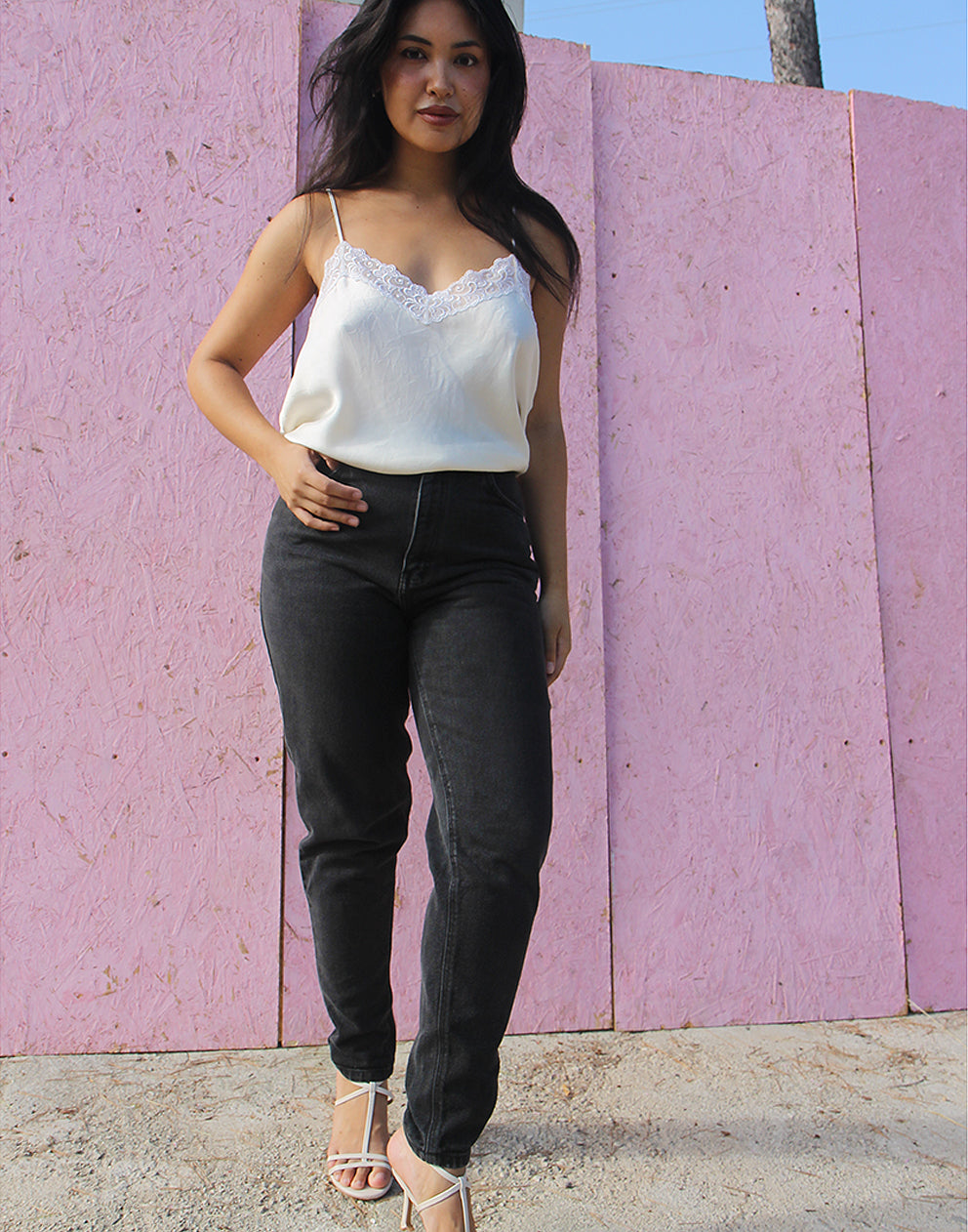 Black Mom Jeans