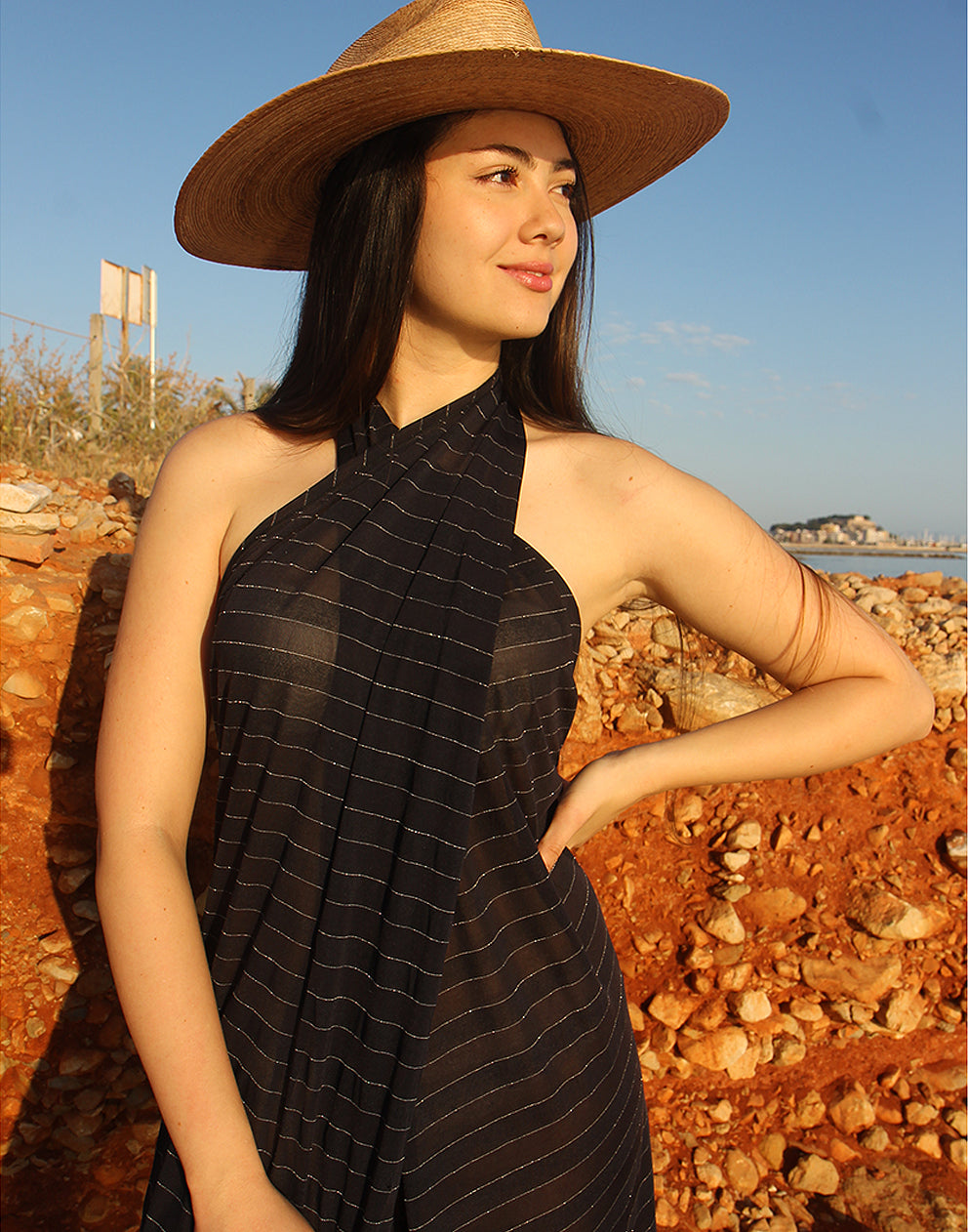Black Sarong Dress