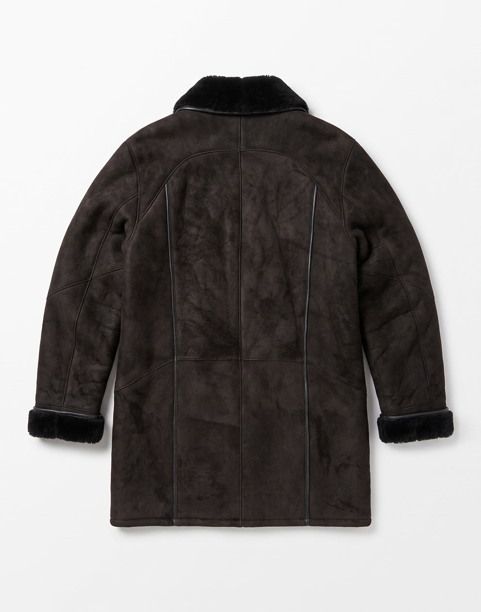 Black Shearling Coat