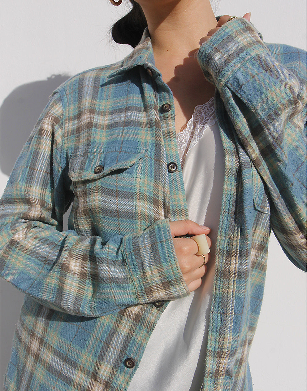 Plaid Flannel Shirt