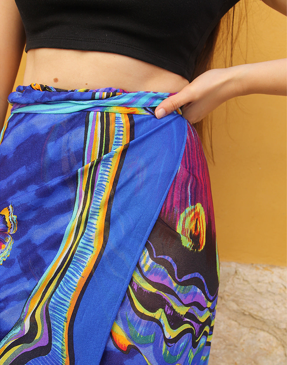 Beach Sarong in Blue