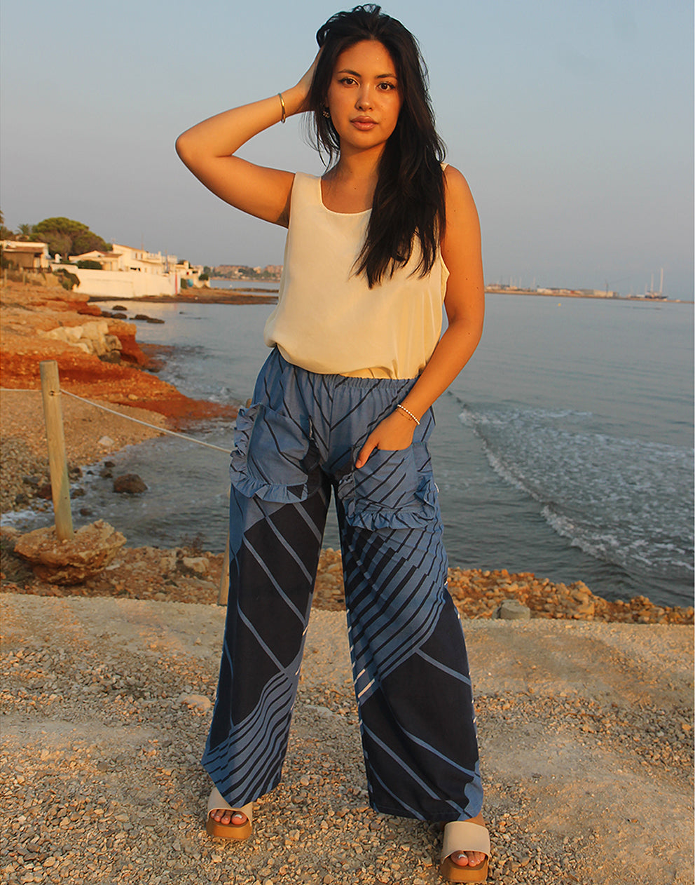 Blue Trousers