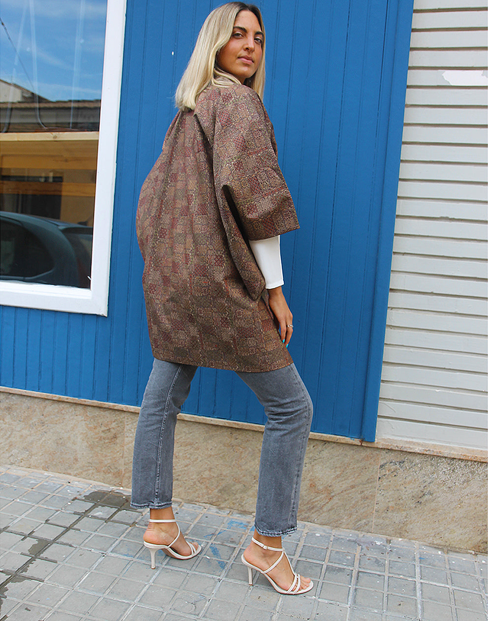 Brown Kimono