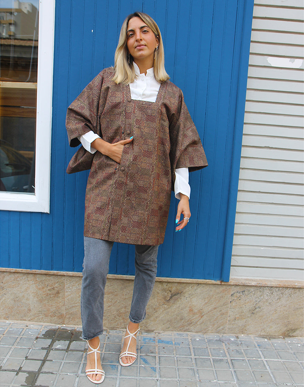 Brown Kimono