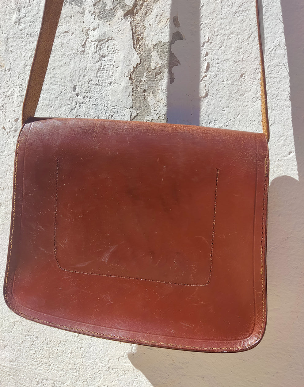 Brown Leather Handbag