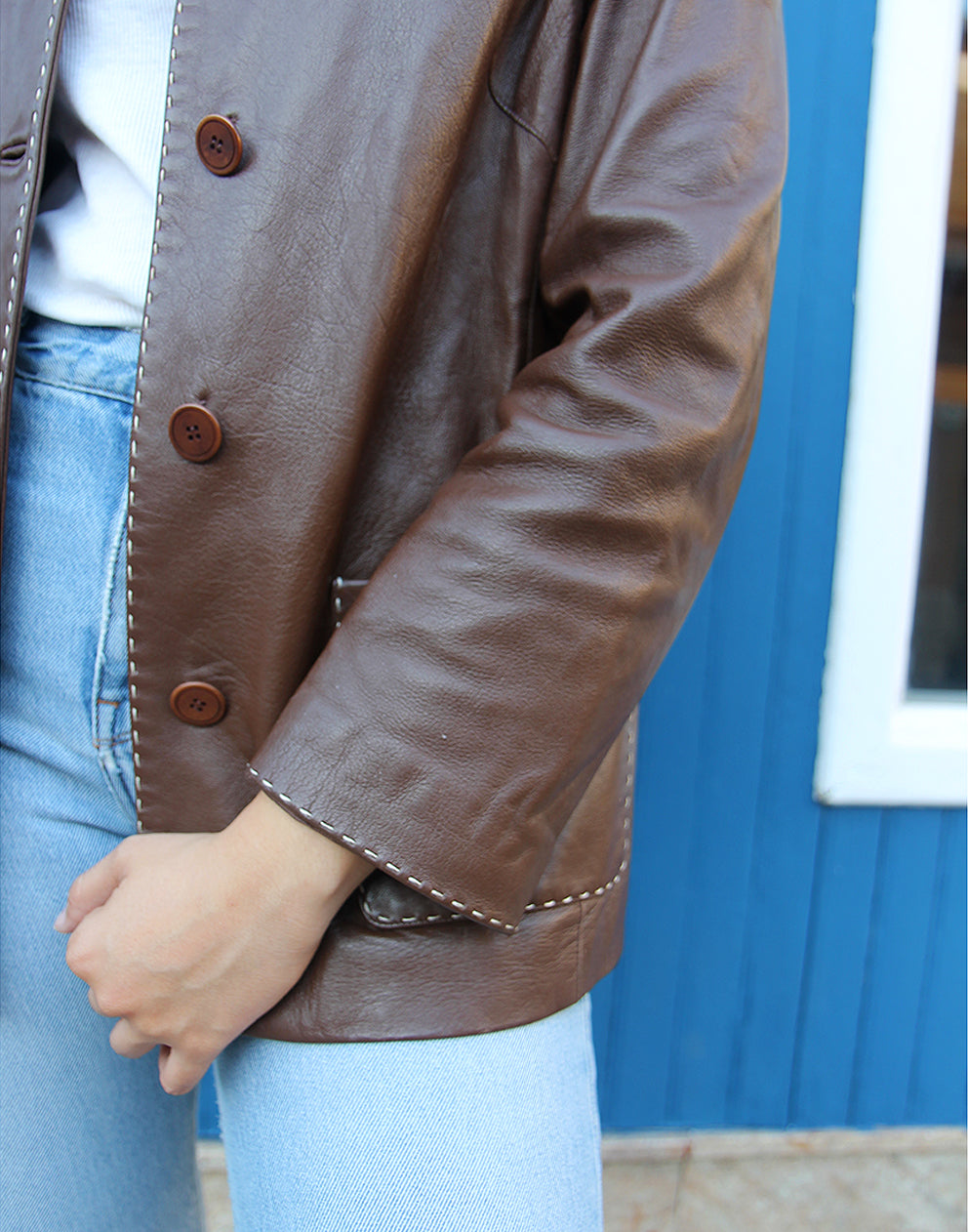 Brown Leather Jacket