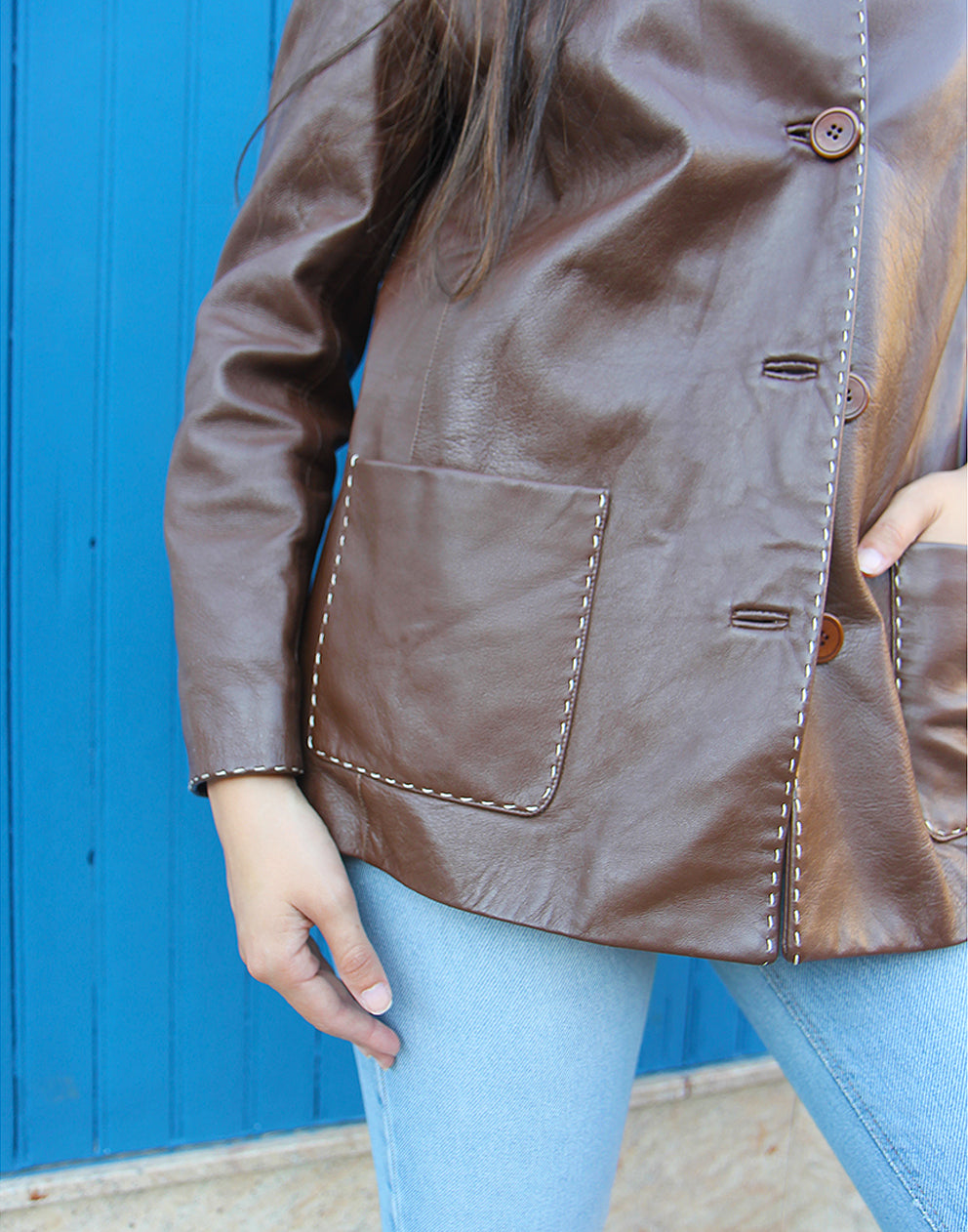 Brown Leather Jacket