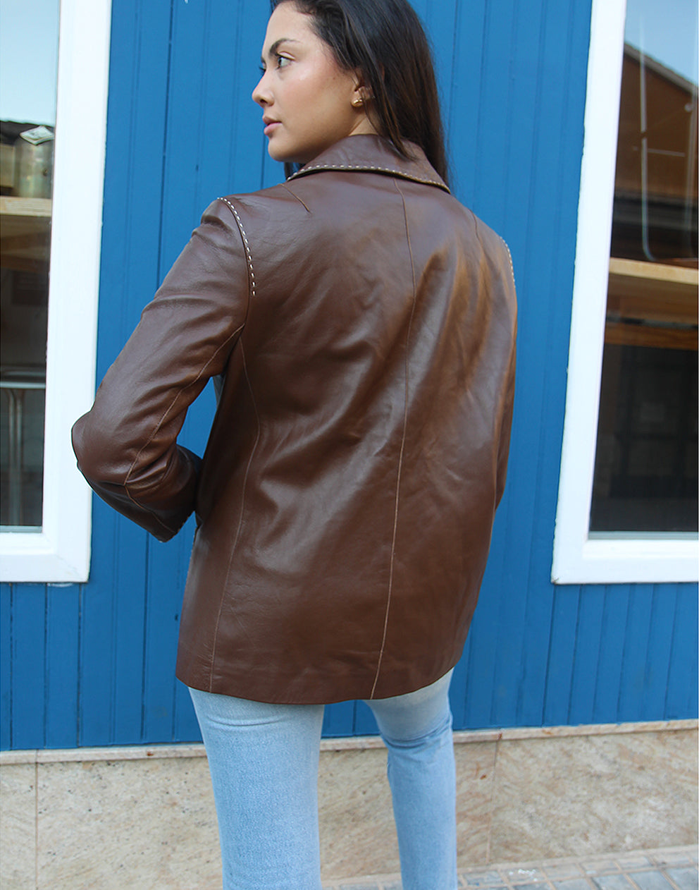 Brown Leather Jacket