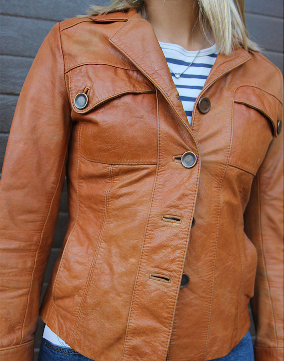 Brown Leather Jacket