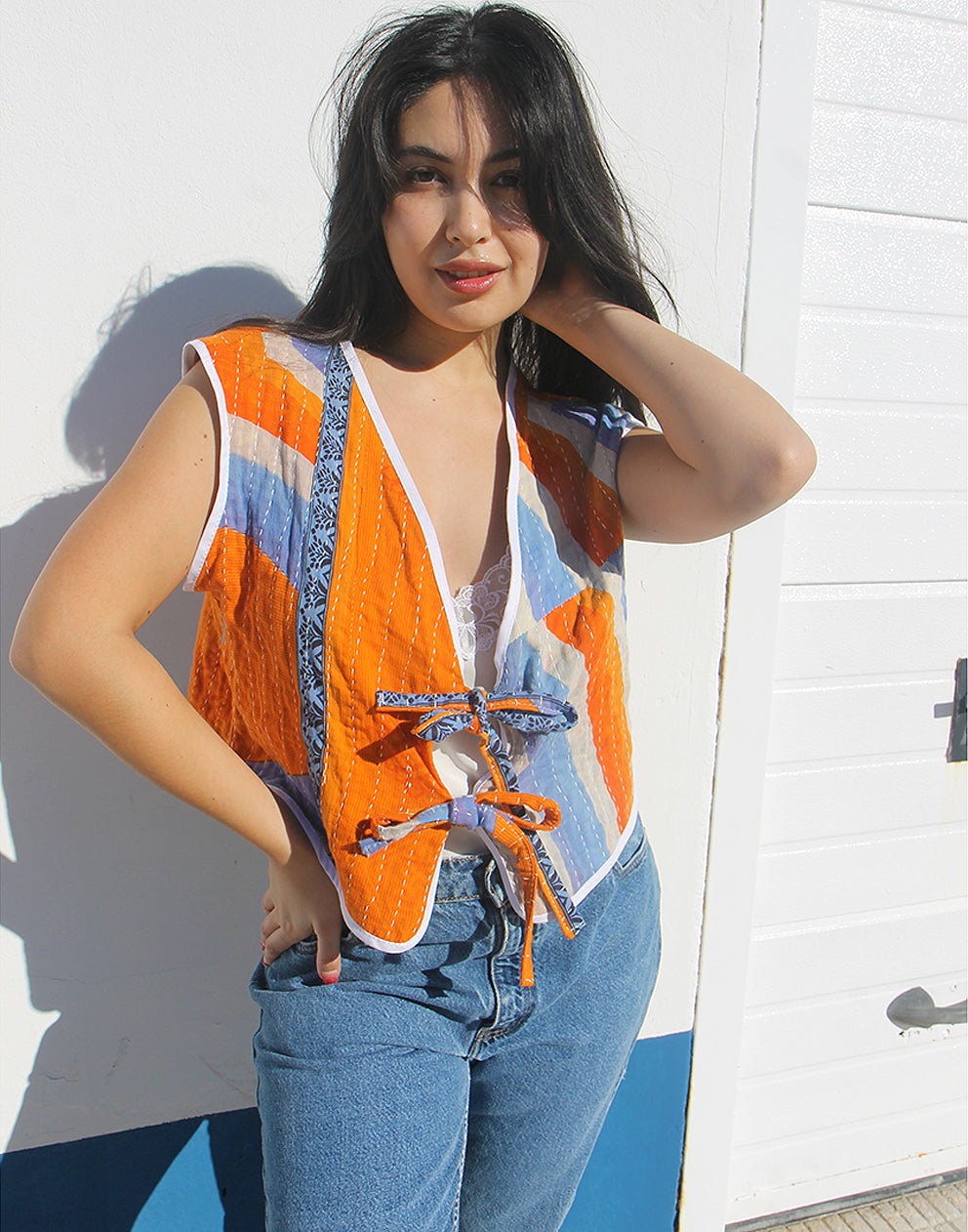 Sleeveless Jacket