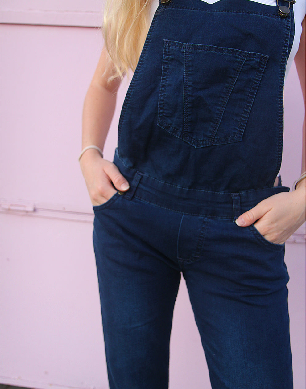 Navy Blue Dungarees