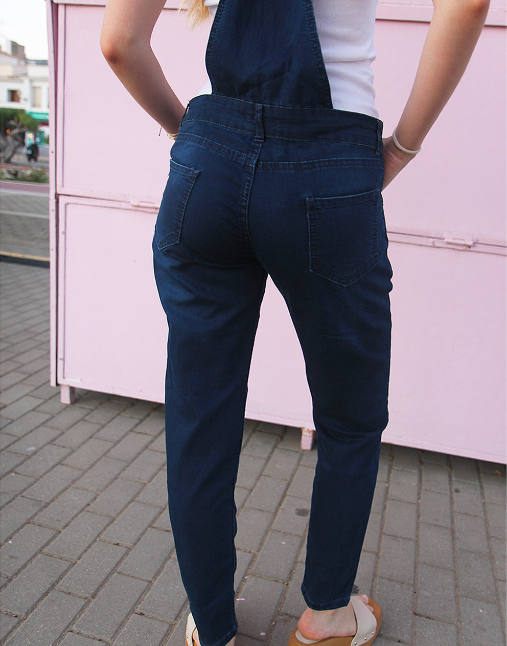 Navy Blue Dungarees