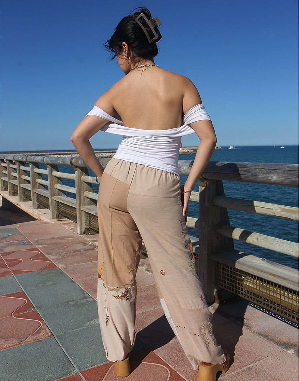 Embroidered Trousers