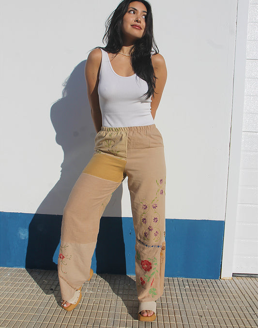 Embroidered Trousers