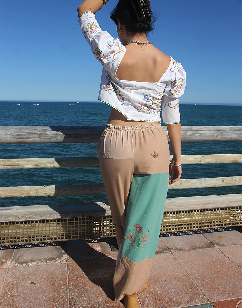 Embroidered Trousers