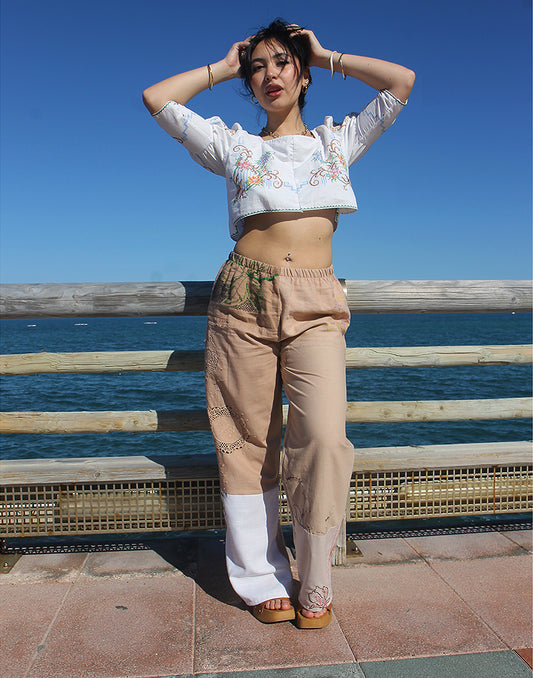 Embroidered Trousers