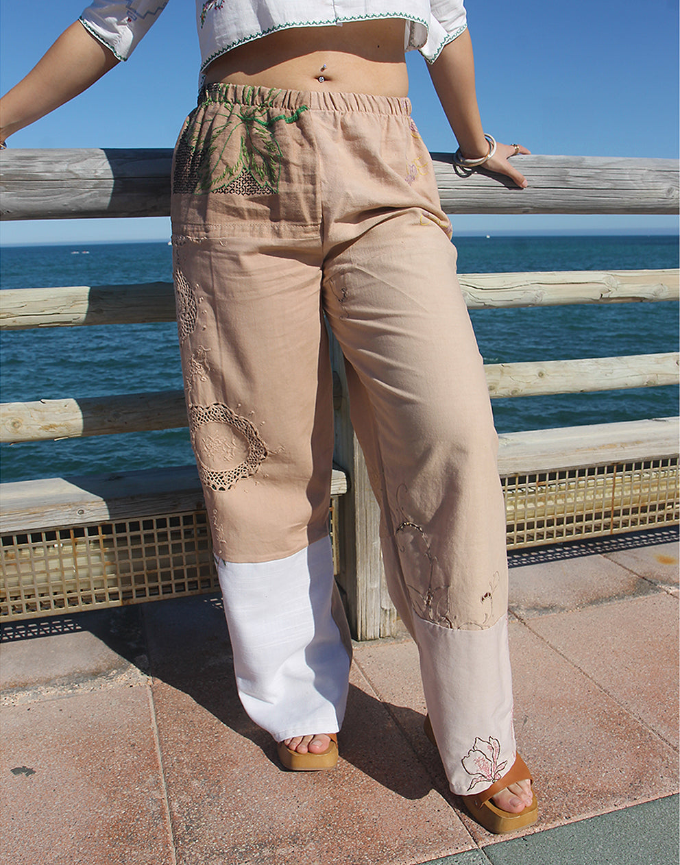 Embroidered Trousers