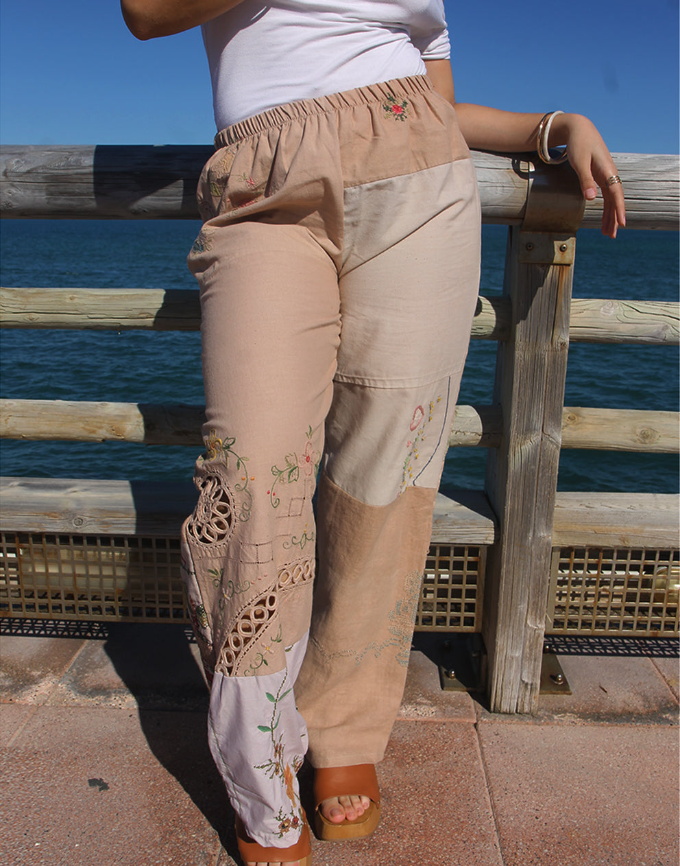 Embroidered Trousers