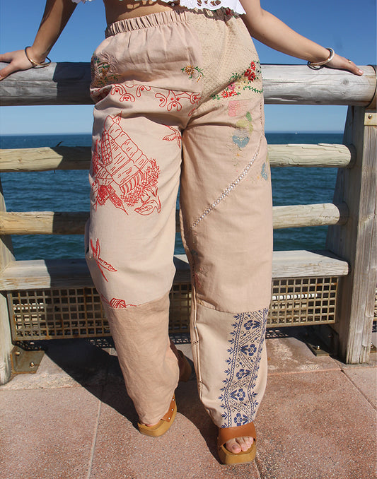 Embroidered Trousers
