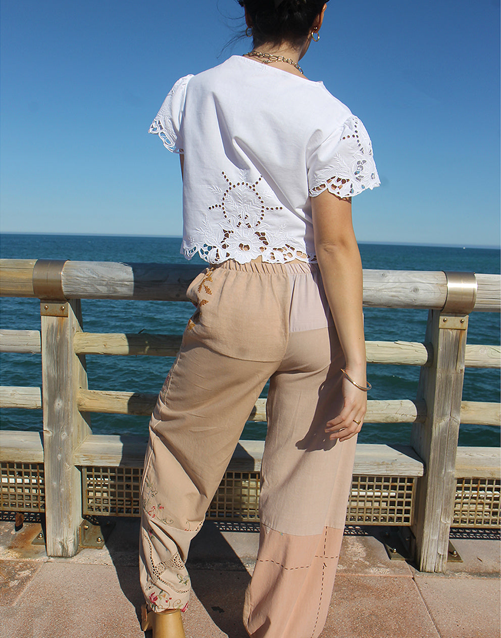 Embroidered Trousers