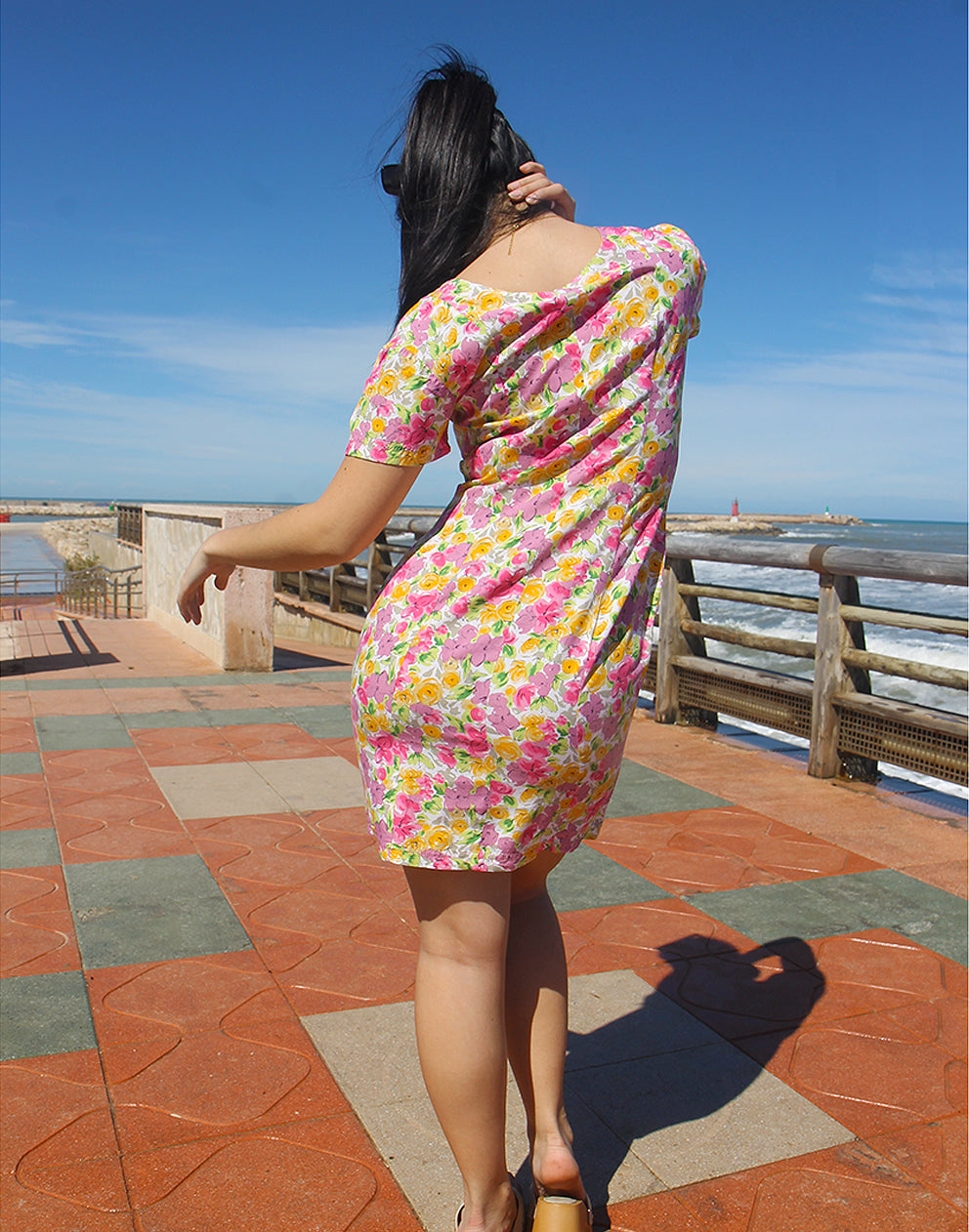 Short Floral Dress