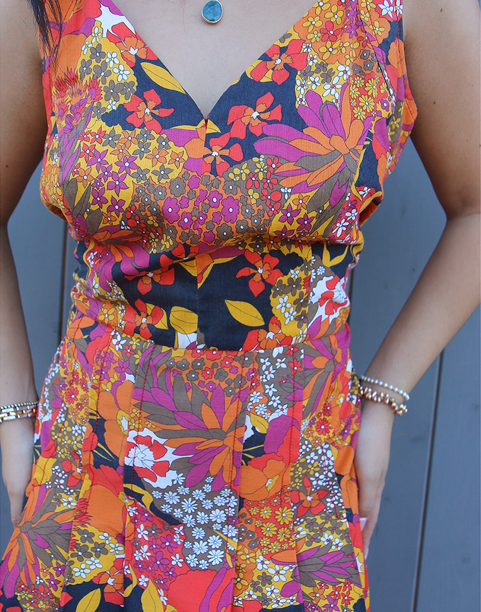 Sleeveless Midi Dress