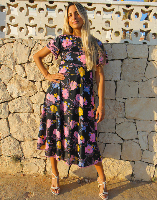 Floral Midi Dress