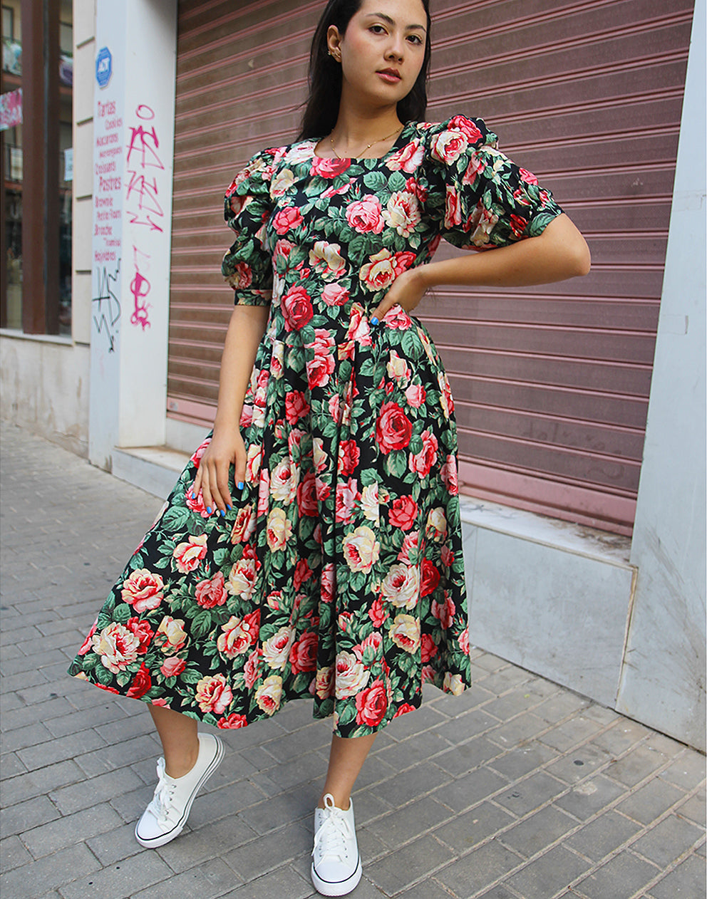 Floral Midi Dress