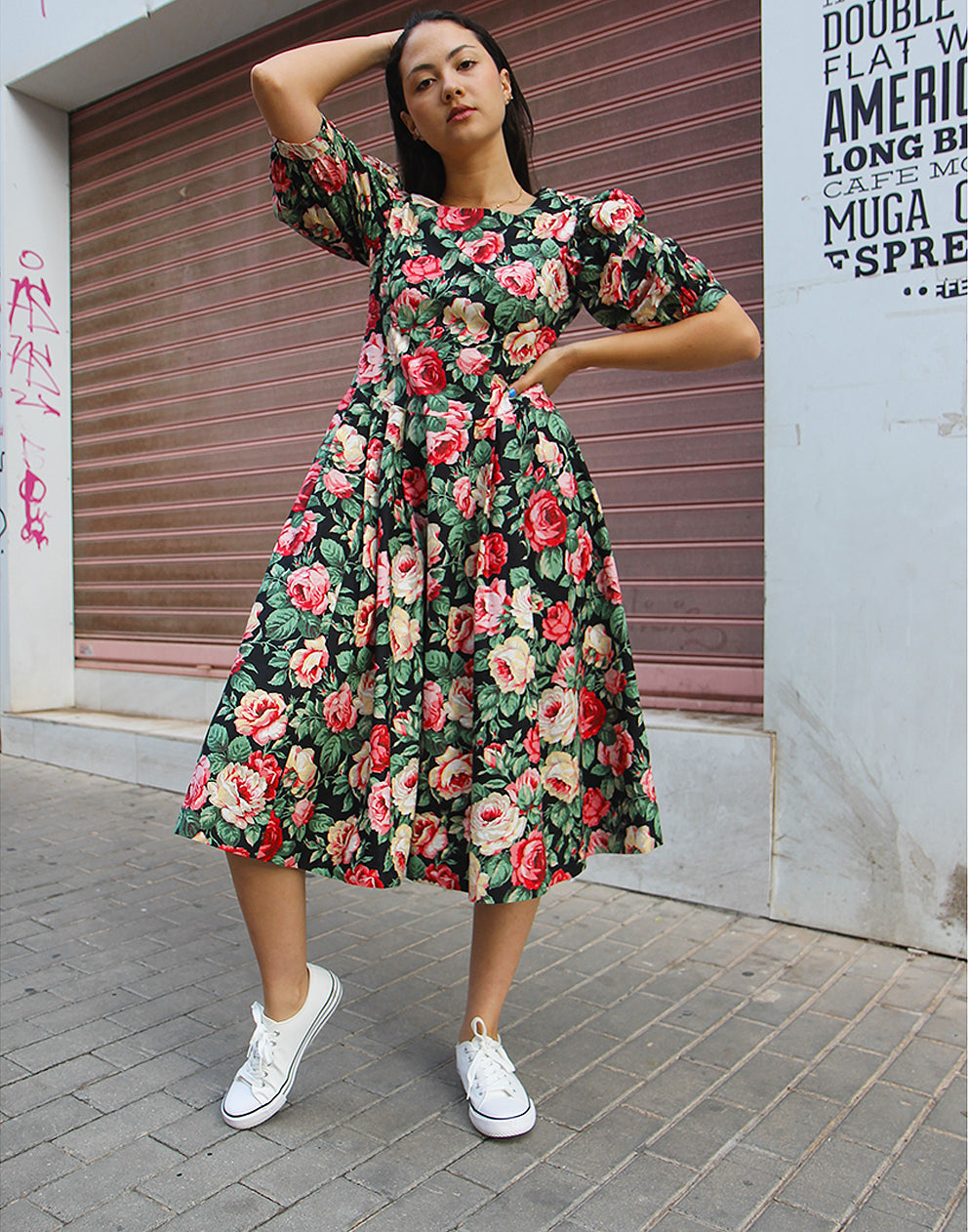 Floral Midi Dress