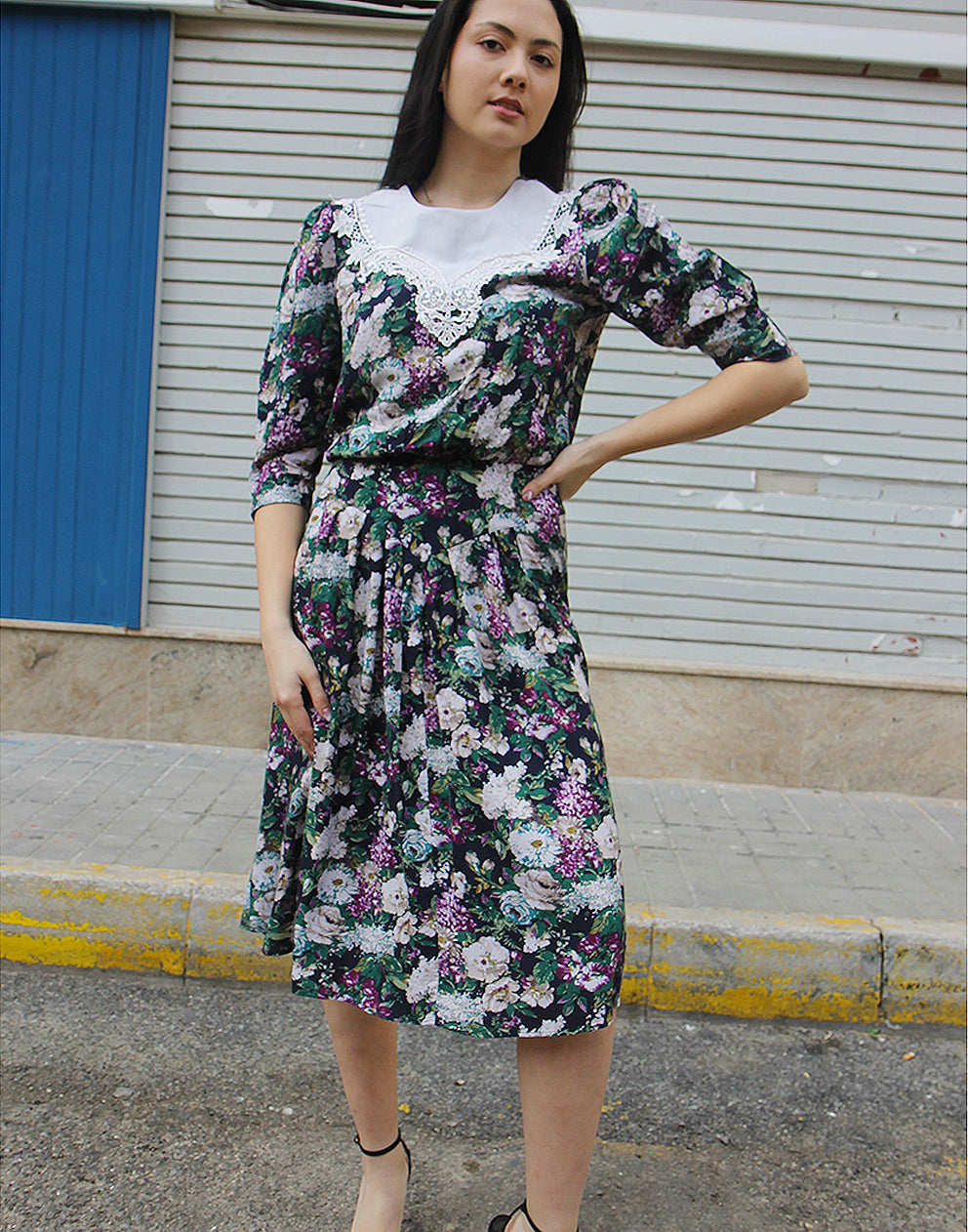 Floral Midi Dress