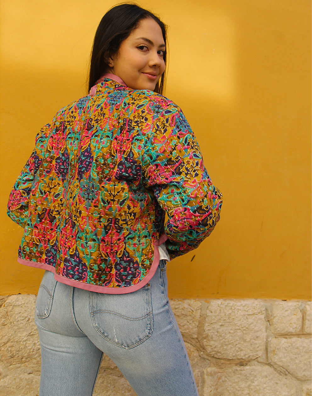 Floral Quilted Jacket 