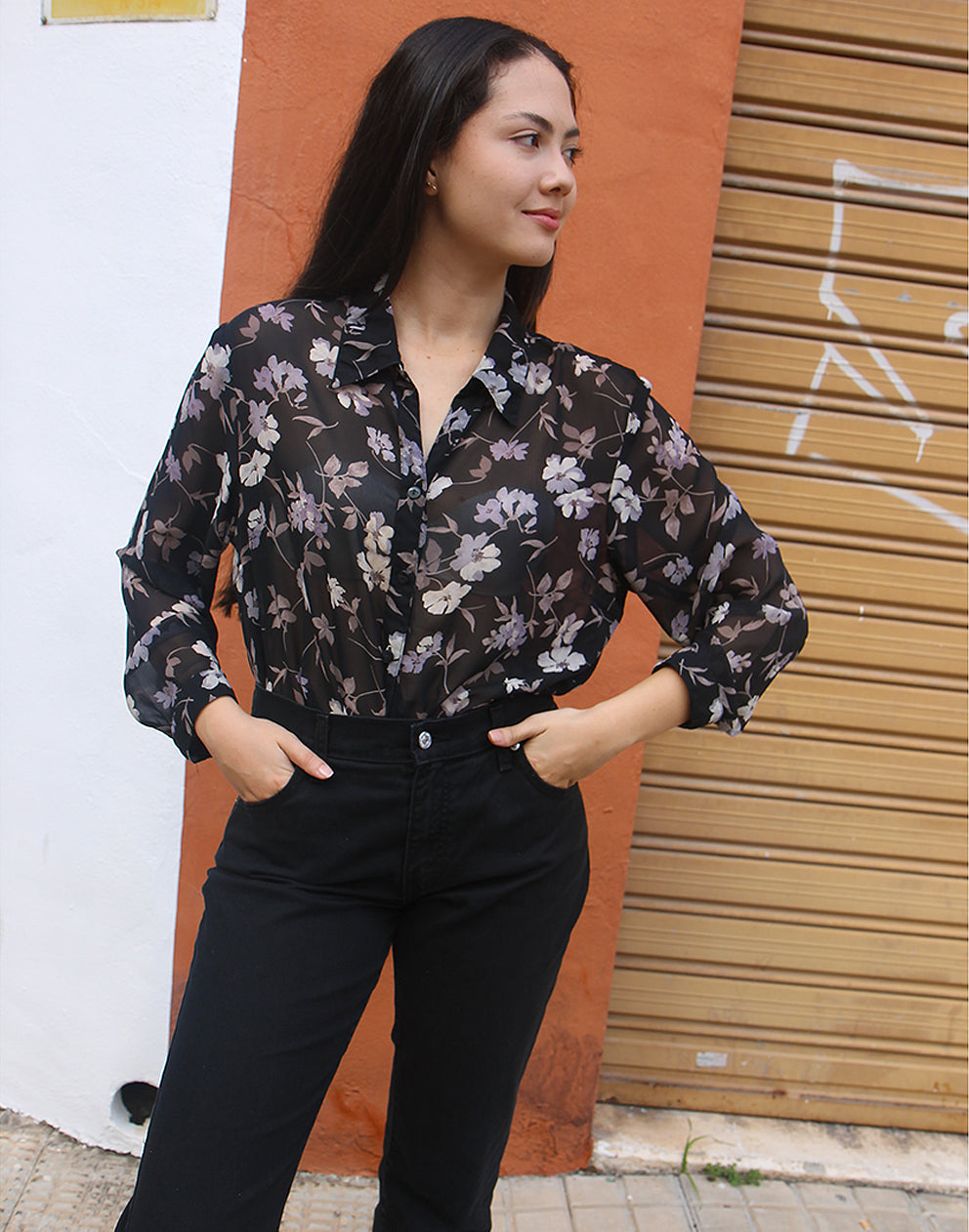 Long Sleeve Blouse