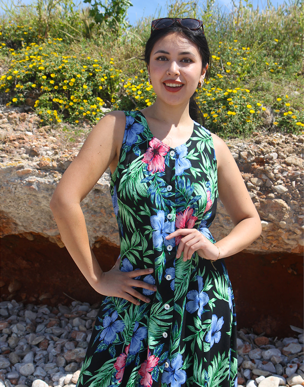 Sleeveless Maxi Dress