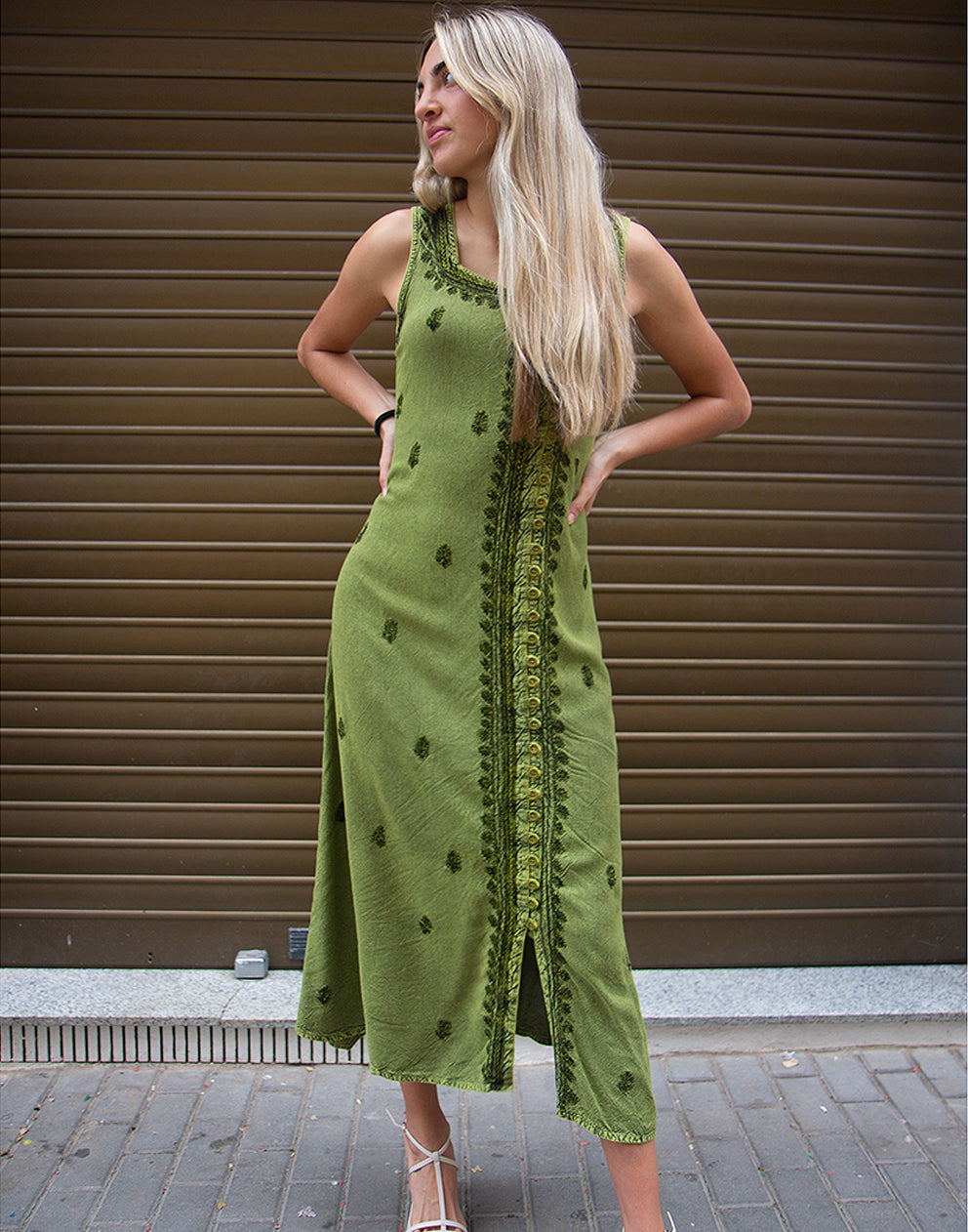 Green Maxi Dress