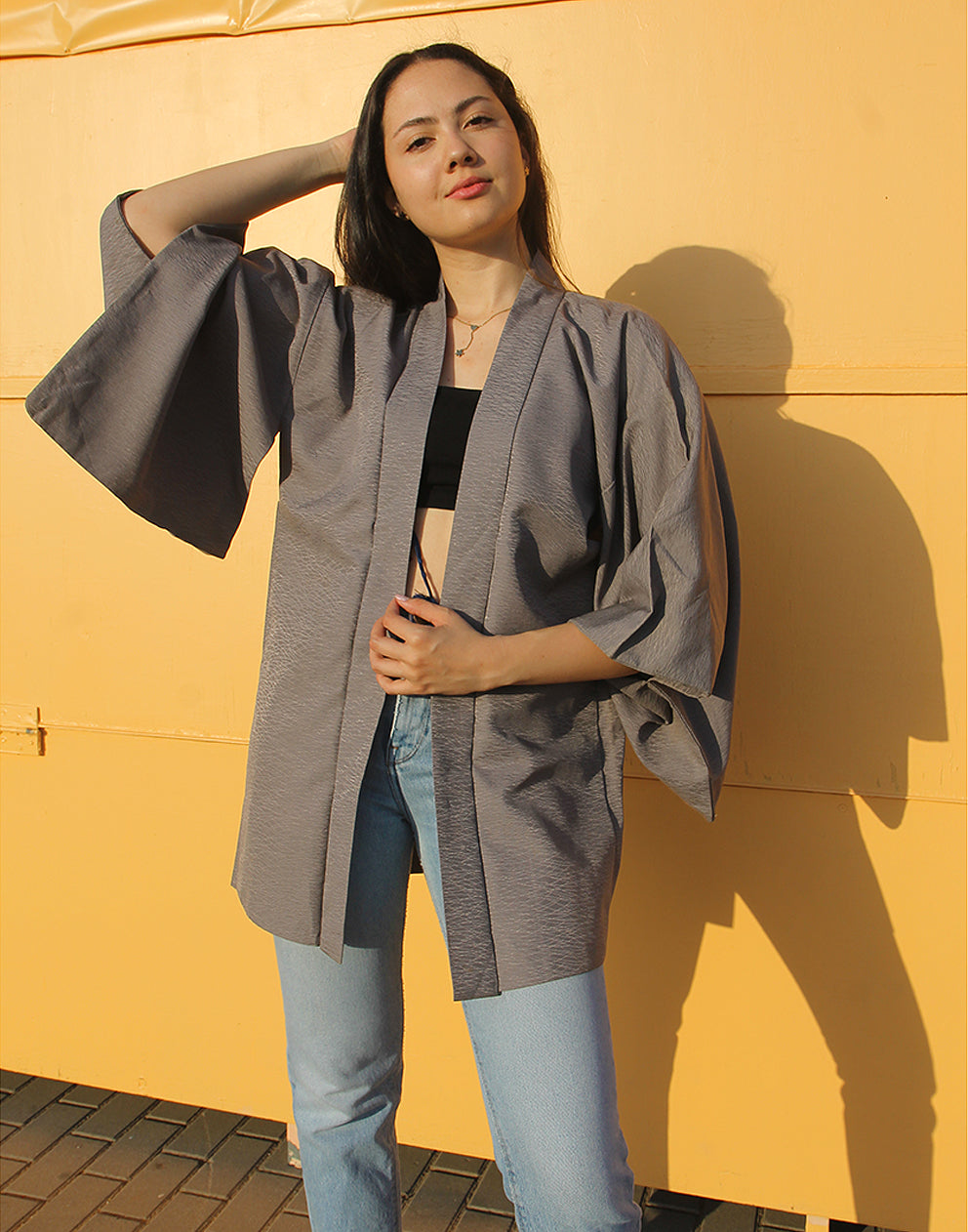 Kimono in Grey 