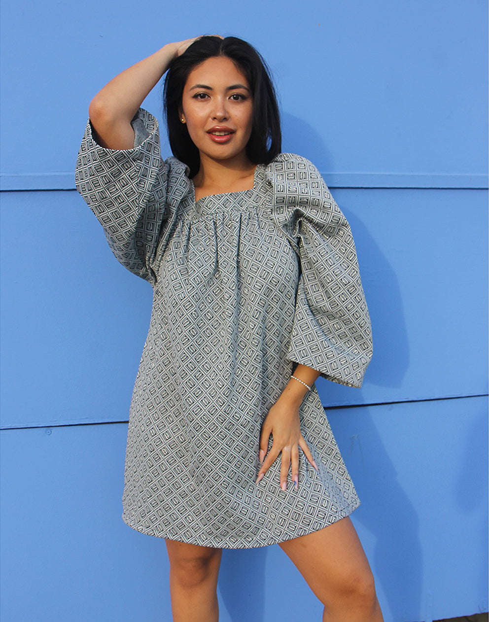 silver smock dress Anthropologie The Somerset Maxi Dress Metallic Edition Tiered Smock Silver S NWT