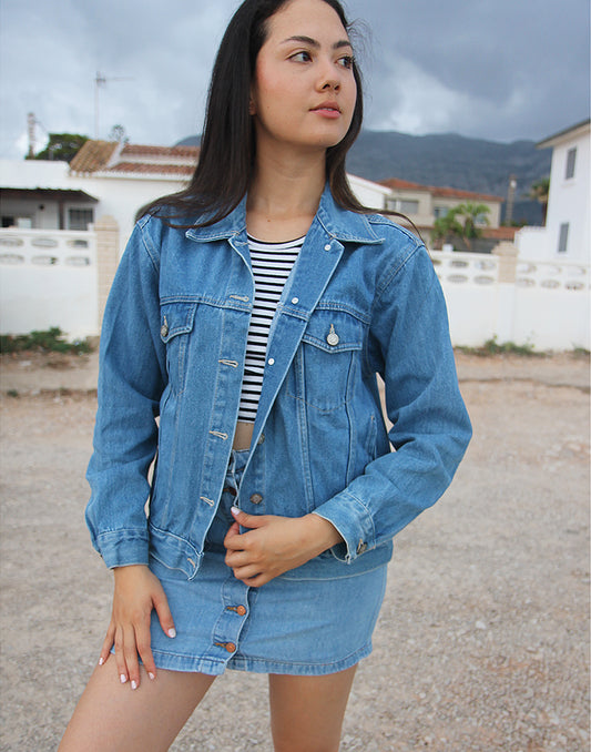 Womens Jean Jacket Blue