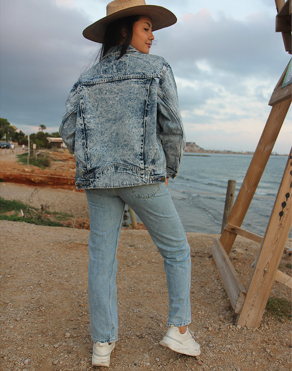 Jean Jacket Acid Wash 