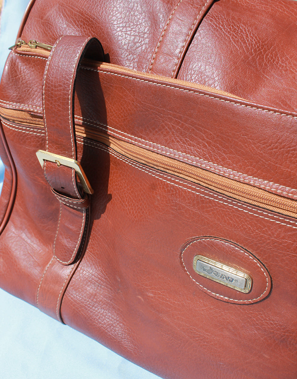 Extra Large Leather Holdall