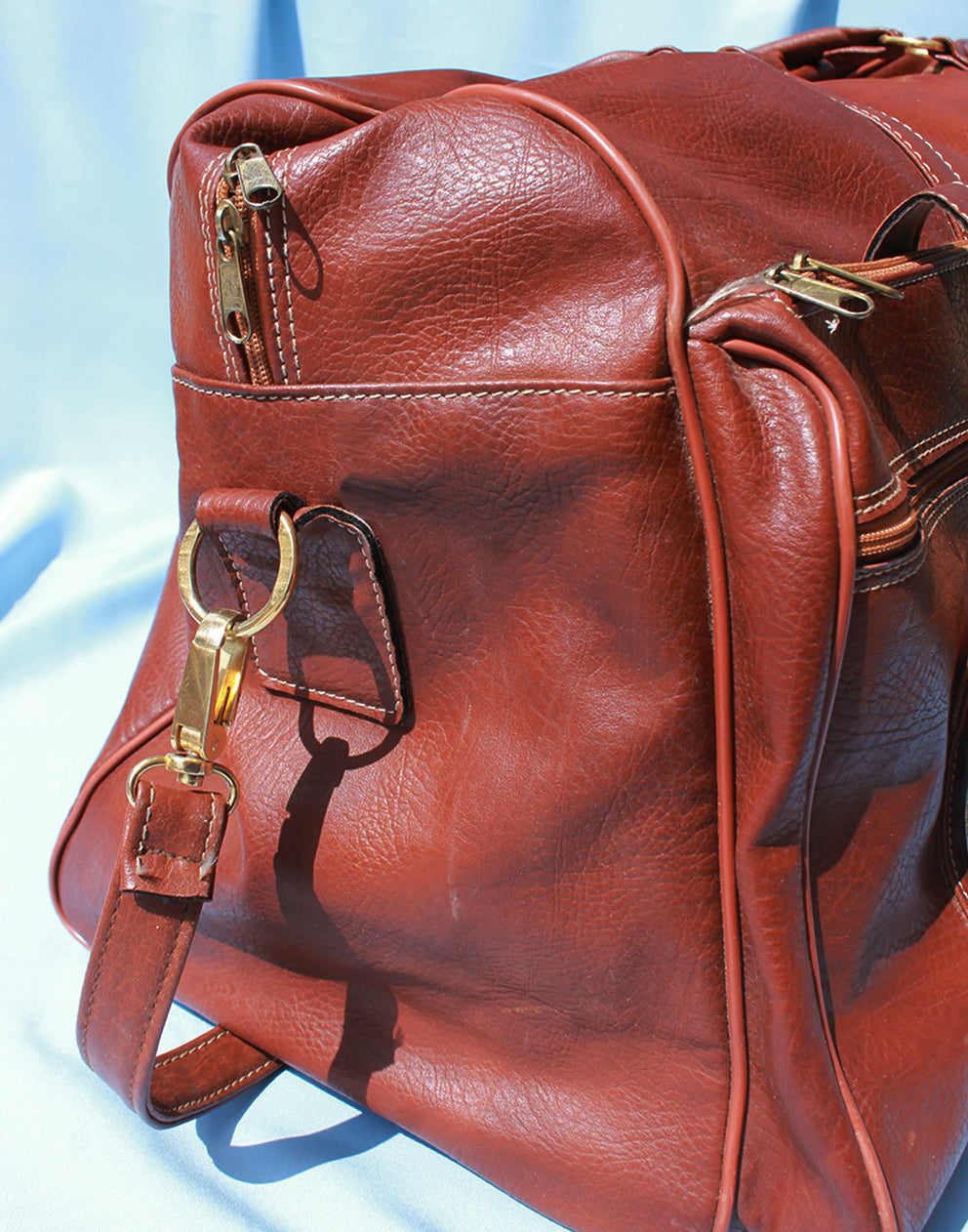 Extra Large Leather Holdall