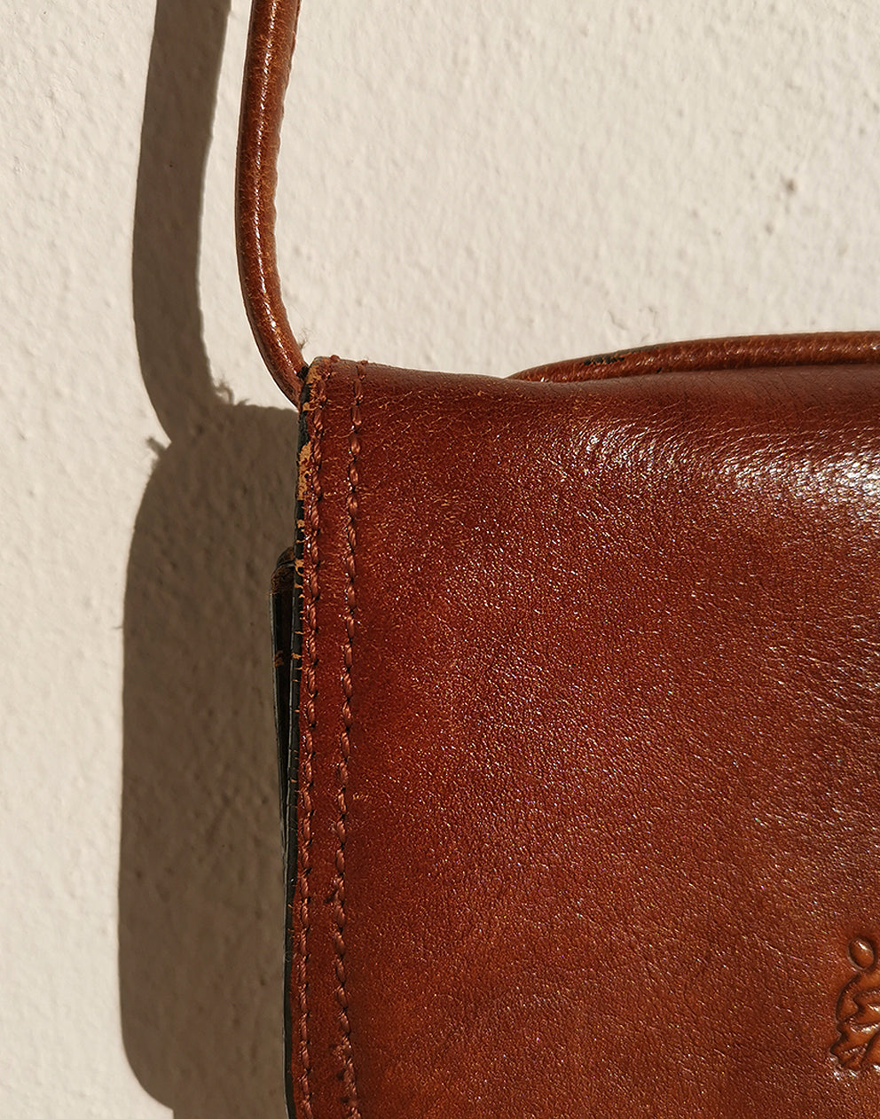 Brown Leather Handbag