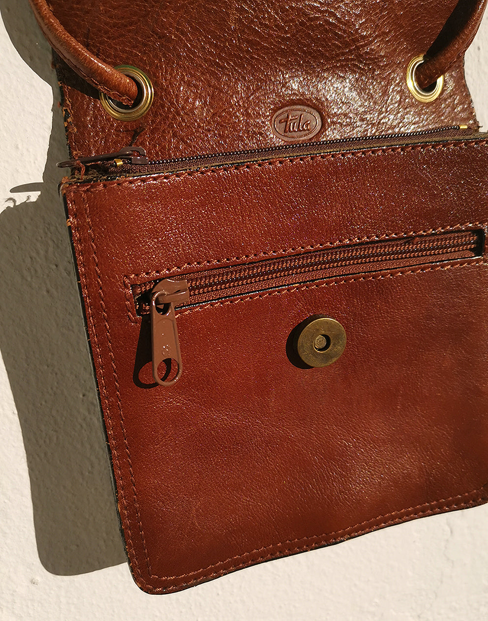 Brown Leather Handbag