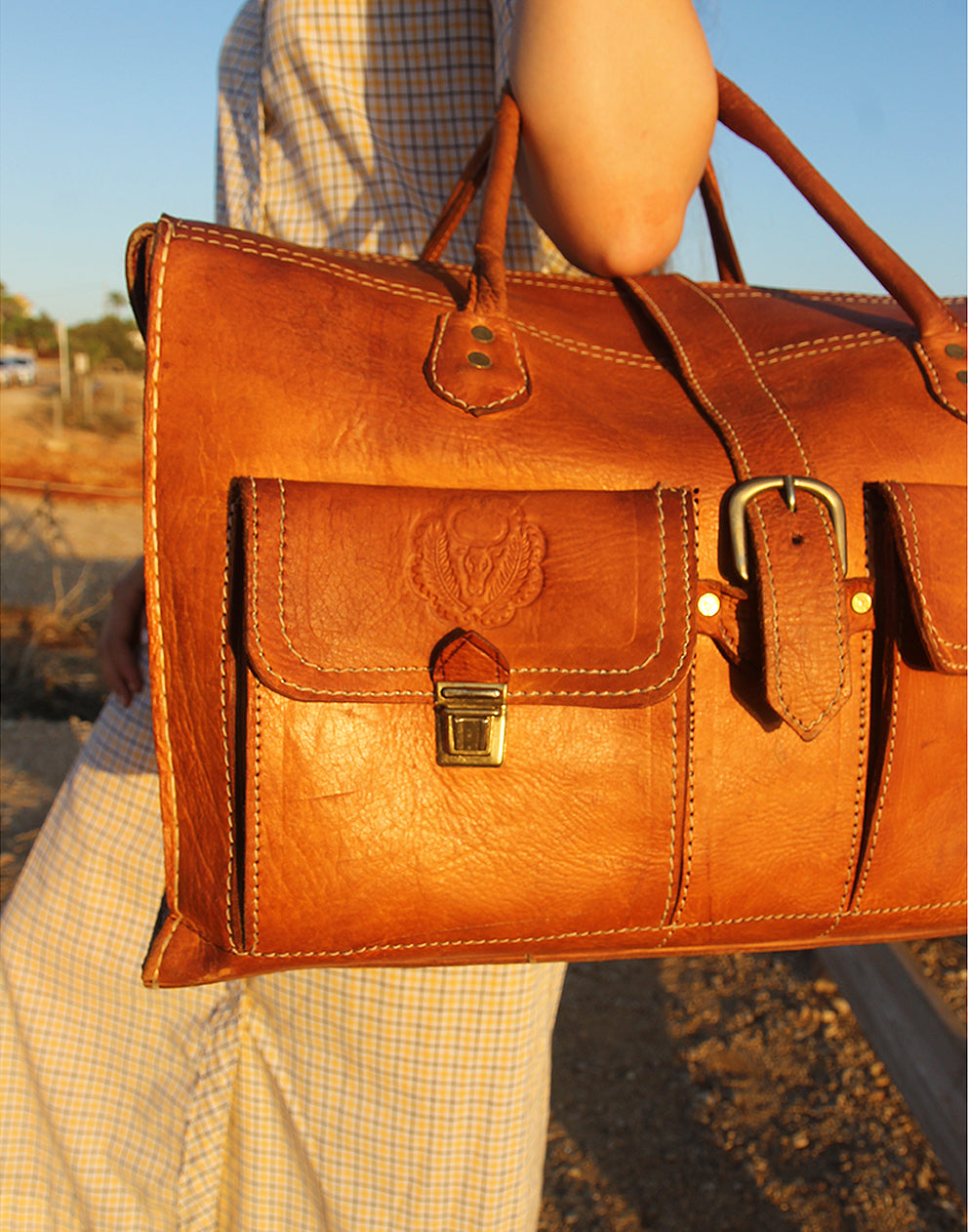 Leather Travel Bag