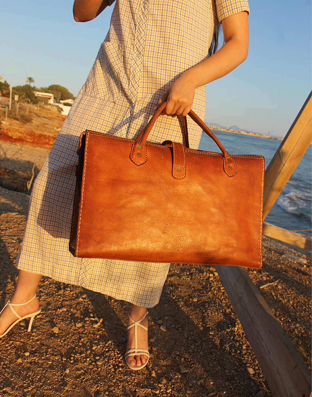 Leather Travel Bag 