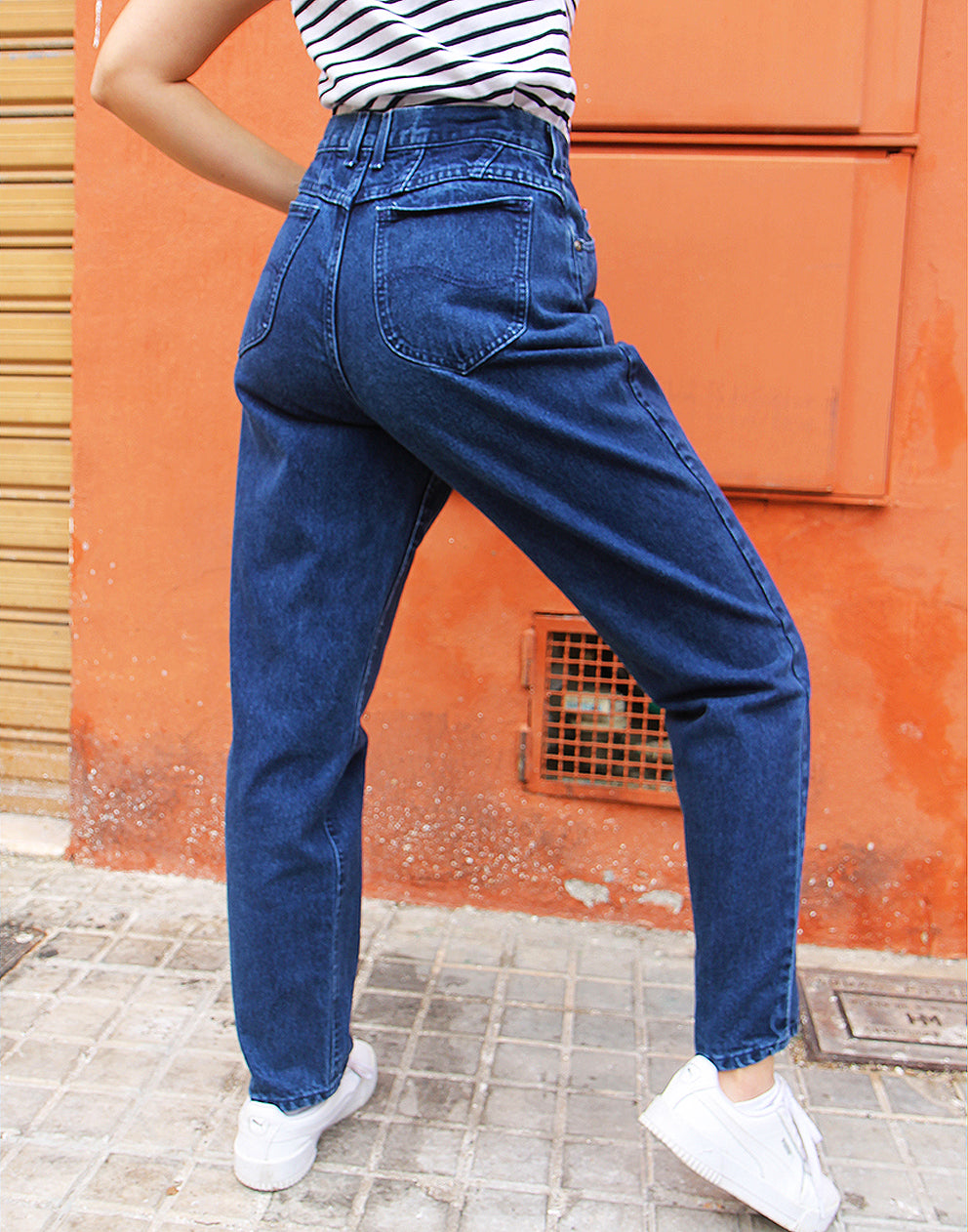 Lee Tapered Jeans – Blue | W28