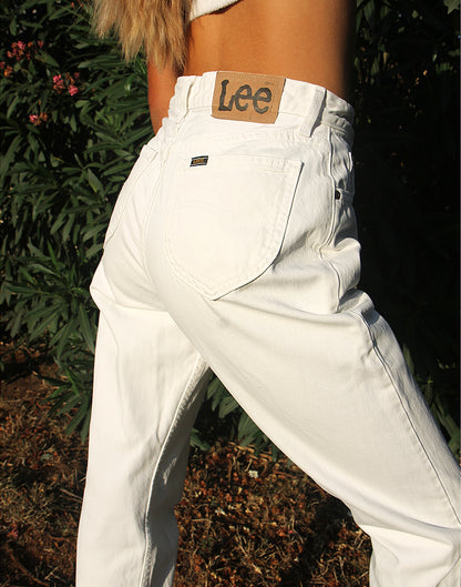 Lee Jeans in White