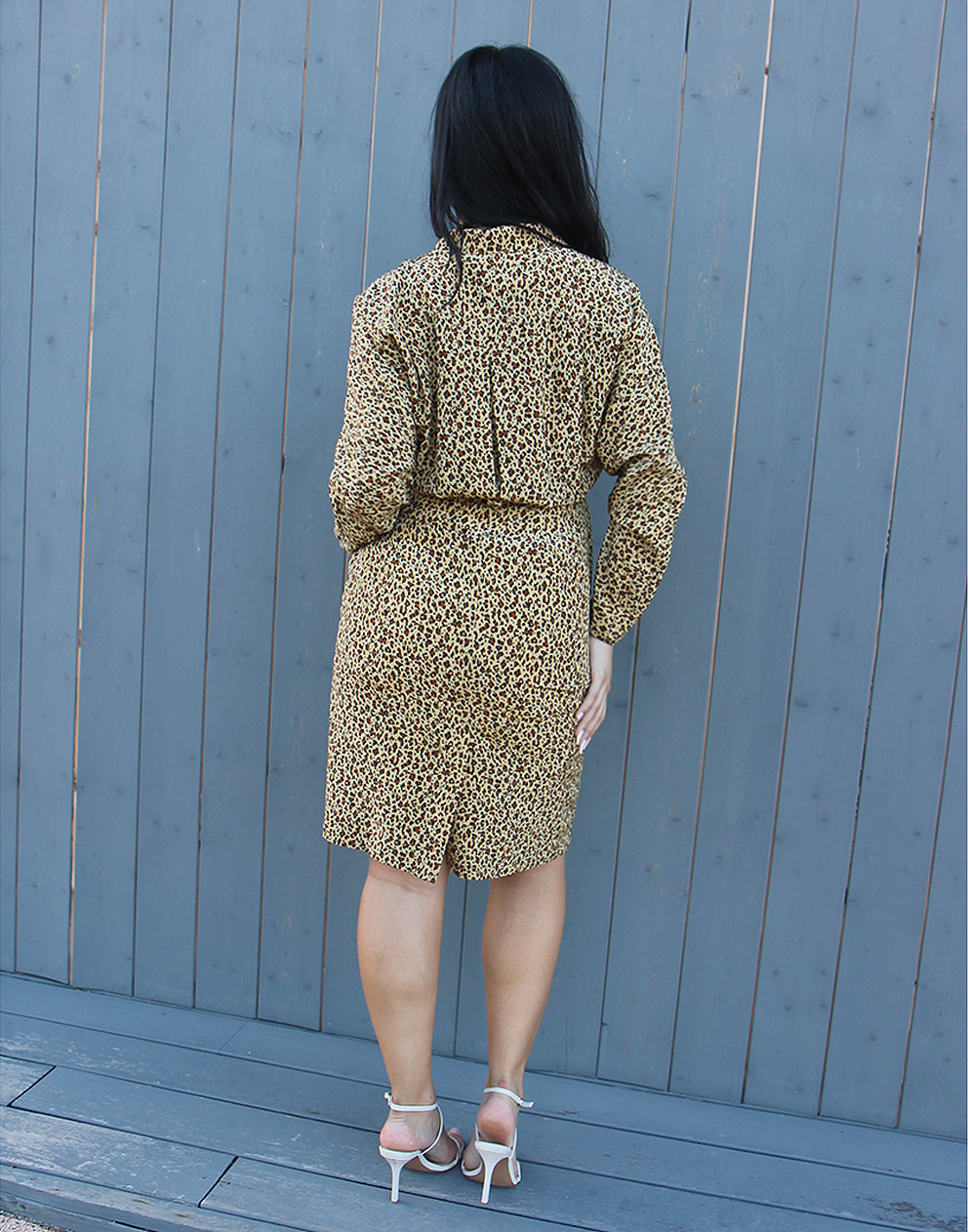 Leopard Print Dress