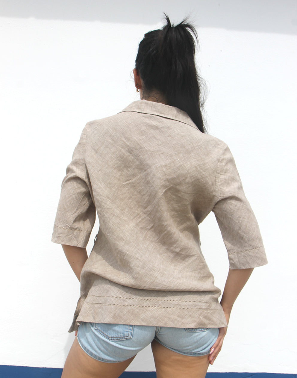 Linen Tunic Top
