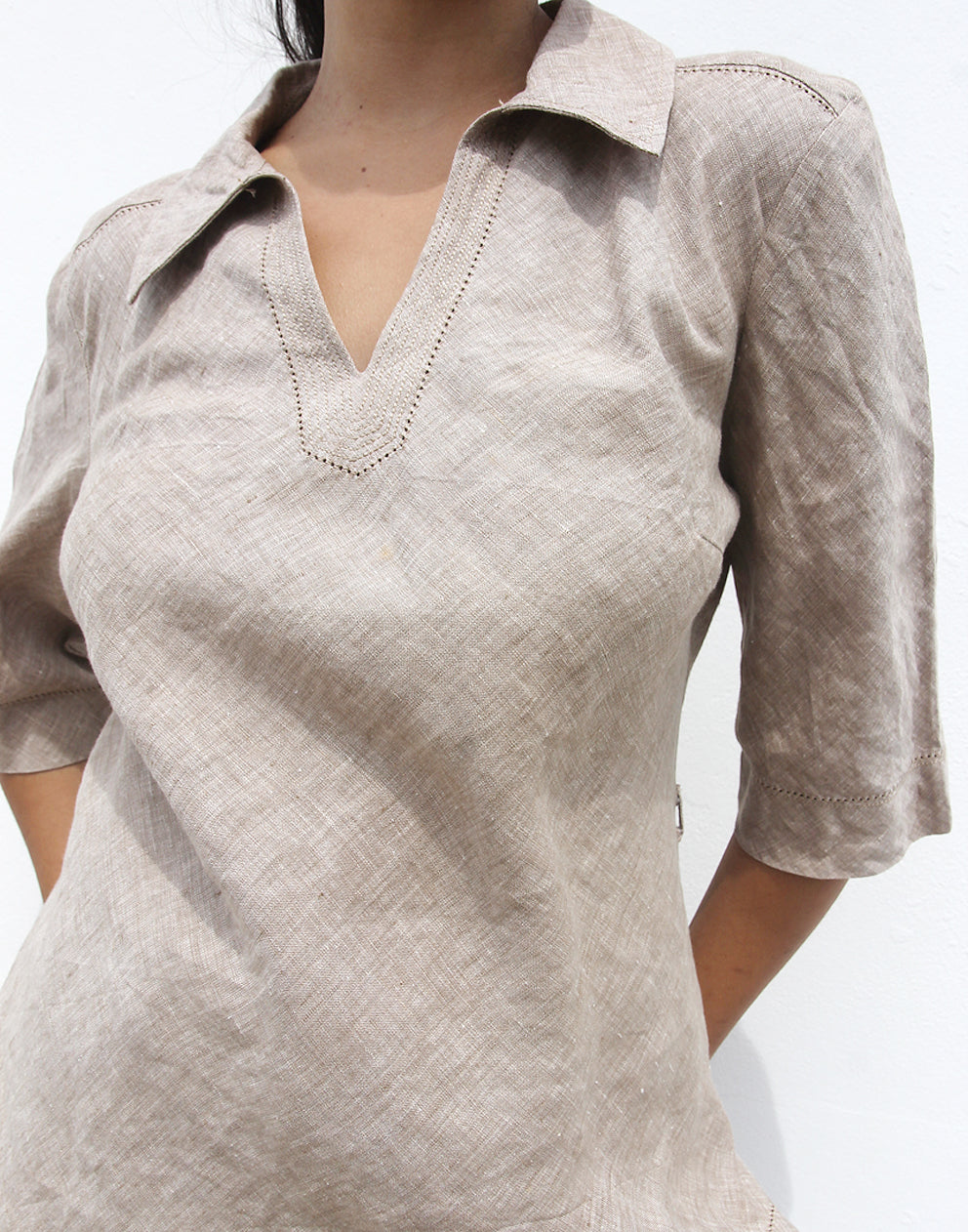 Linen Tunic Top