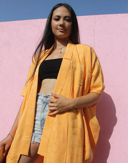 Long Kimono in Orange